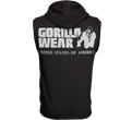 Gorilla Wear Springfield Sleeveless Zipped Hoodie (fekete)