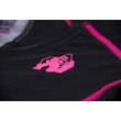 Gorilla Wear Carlin Compression Short Sleeve Top (fekete/pink)