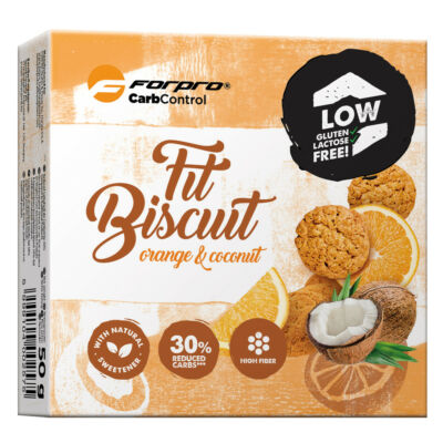 ForPro Fit Biscuit - Narancsos kókuszos keksz (50g)