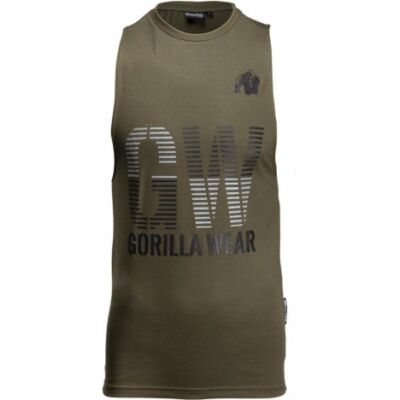 Gorilla Wear Dakota Sleeveless T-Shirt (army zöld)