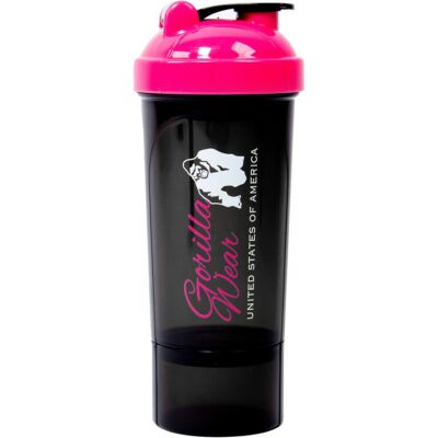 Gorilla Wear Shaker Compact (fekete/pink 600ml)