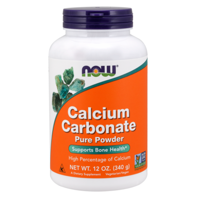 NOW Foods Calcium Carbonate Pure Powder (340g)