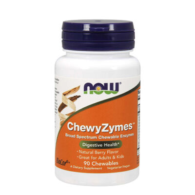 NOW Foods ChewyZymes™ (90 rágótabletta)