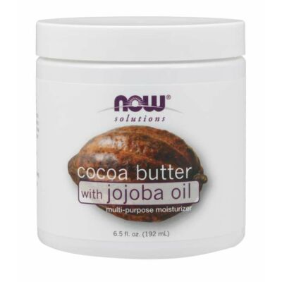 NOW Solutions Cocoa Butter with Jojoba Oil - Kakaóvaj jojoba olajjal (192ml)