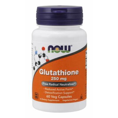 NOW Foods Glutathione 250mg (60 kapszula)