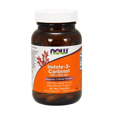NOW Foods Indole-3-Carbinol (I3C) 200 mg (60 kapszula)