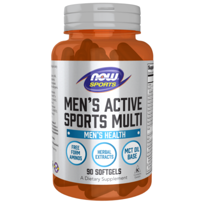 NOW Sports Men's Active Sports Multi (90 lágy kapszula)
