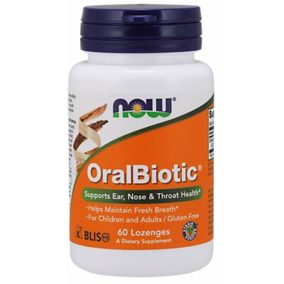 NOW Foods OralBiotic® (60 szopogató tabletta)