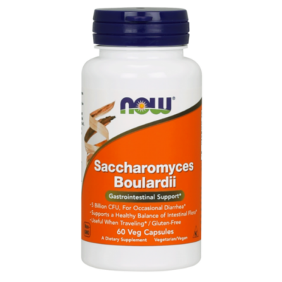 NOW Foods Saccharomyces Boulardii (60 kapszula)