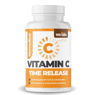 Biomedical Vitamin C Time Release (100 tabletta)