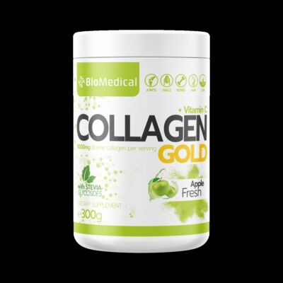 Natural Nutrition Collagen Gold (Ízesített marha kollagén por) (300g)