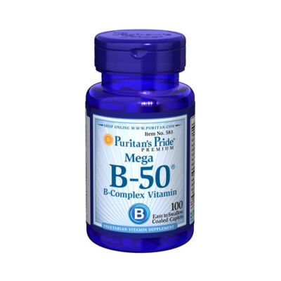 Puritan's Pride Vitamin B-50 Complex (100 tabletta)