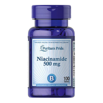Puritan's Pride Niacinamide 500mg (100 tabletta)