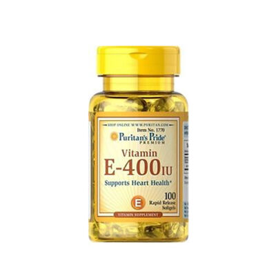 Puritan's Pride Vitamin E-400 IU (100 lágy kapszula)