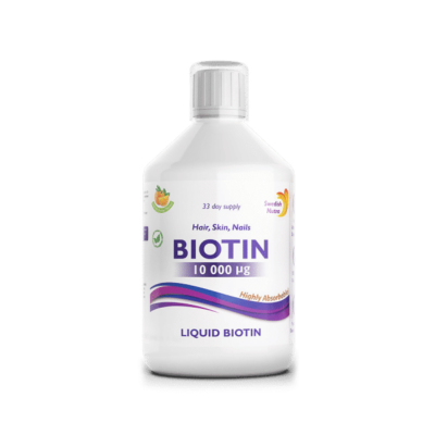 Swedish Nutra Biotin C-vitaminnal (500ml)