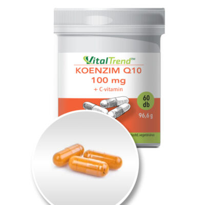 Vital Trend Koenzim Q10 100 mg + C vitamin (60 kapszula)