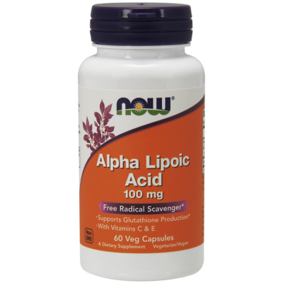 NOW Foods Alpha Lipoic Acid 100mg (60 kapszula)