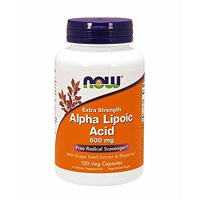 NOW Foods Alpha Lipoic Acid Extra Strength 600mg (120 kapszula)