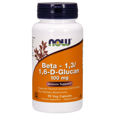NOW Foods Beta 1,3/1,6-D-Glucan 100mg (90 kapszula)
