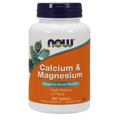 NOW Foods Calcium & Magnesium (100 tabletta)