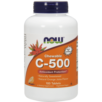 NOW Foods Chewable C-500 Orange (100 rágótabletta)