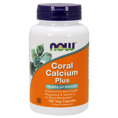 NOW Foods Coral Calcium Plus (100 kapszula)