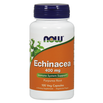 NOW Foods Echinacea 400mg (100 kapszula)