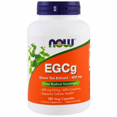 NOW Foods EGCg Green Tea Extract 400mg (180 kapszula)