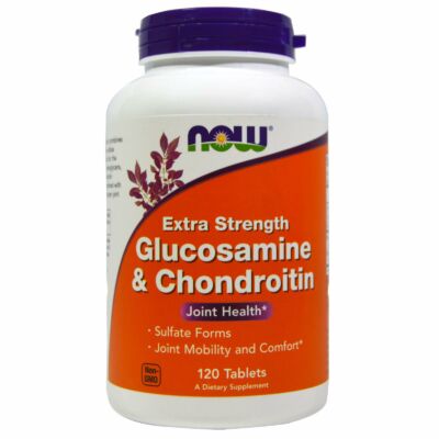 NOW Foods Glucosamine & Chondroitin Extra Strength (120 tabletta)