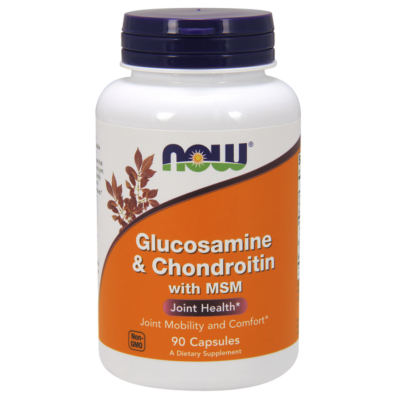 NOW Foods Glucosamine & Chondroitin with MSM (90 kapszula)