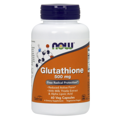 NOW Foods Glutathione 500mg (60 kapszula)