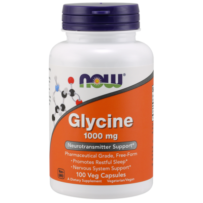 NOW Foods Glycine 1000mg (100 kapszula)