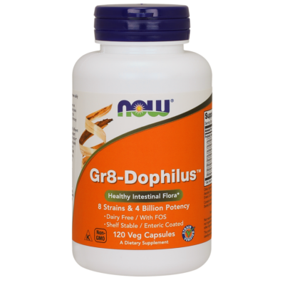 NOW Foods Gr8-Dophilus™ (120 kapszula)