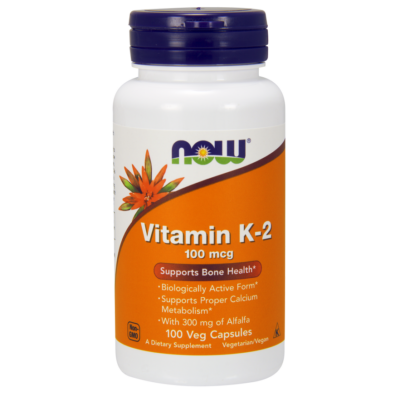 NOW Foods Vitamin K-2 100mcg (100 kapszula)