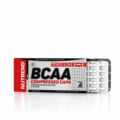 Nutrend BCAA Compressed Caps (120 kapszula)