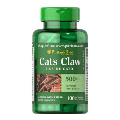 Puritan's Pride Cat's Claw 500mg (100 kapszula)