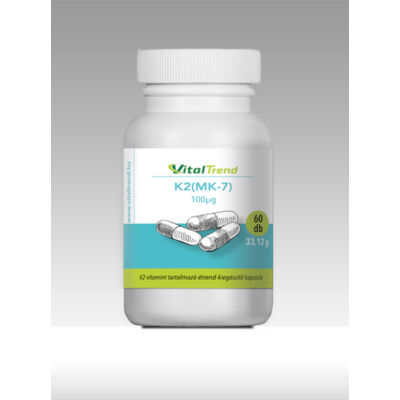 Vital Trend K2-vitamin (MK-7) vega (60 kapszula)